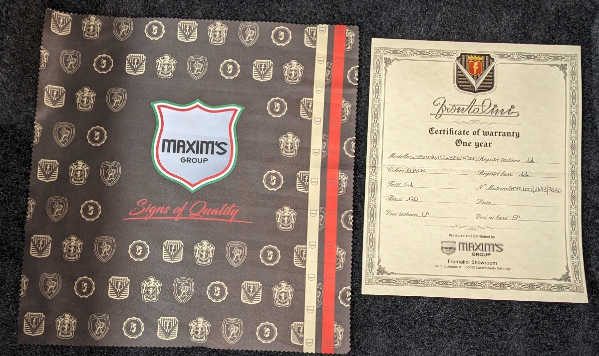 Frontalini Superior VI Accordion