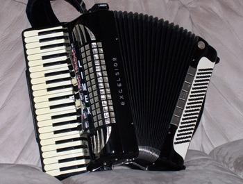 Excelsior Symphony Citation Accordion with Limex MIDI