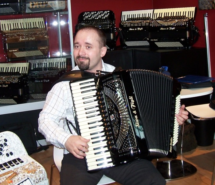 Goran Vorgic at Musikmesse 2010