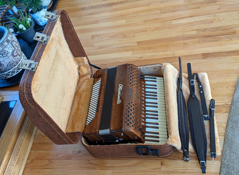 Ottavianelli Artist Walnut Accordion