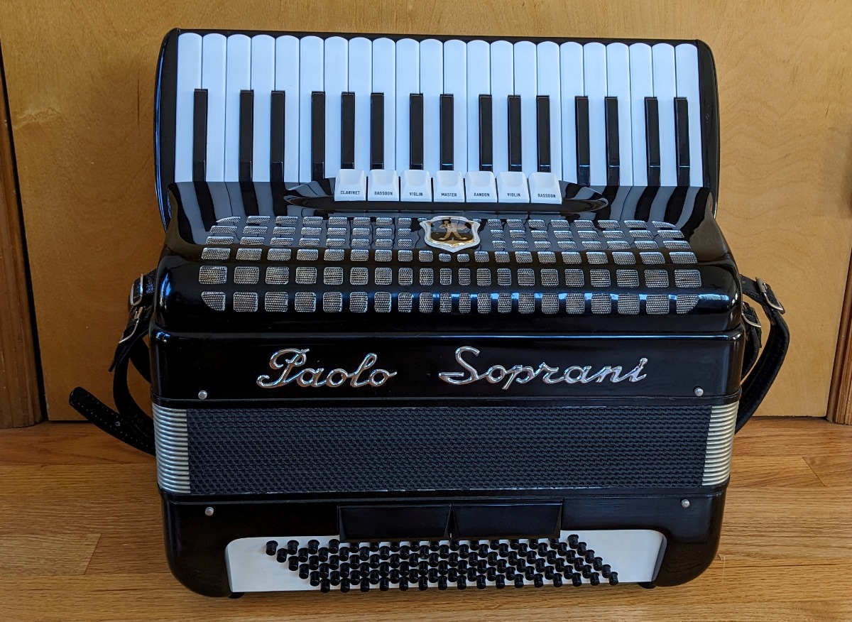 Paolo Soprani 37/96 Musette Accordion
