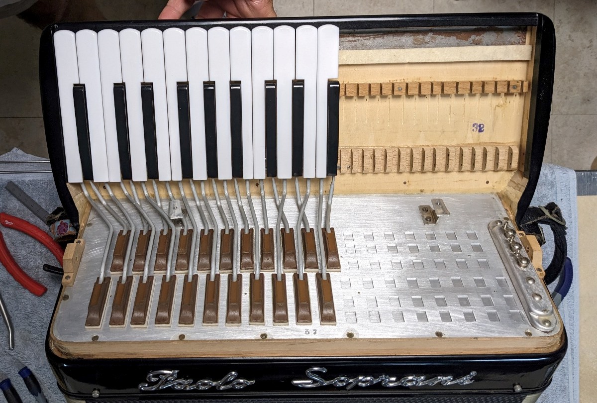 Paolo Soprani 37/96 Musette Accordion